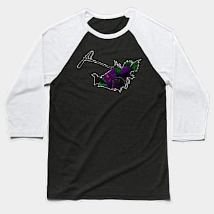 Anglerfish Cam Baseball T-Shirt